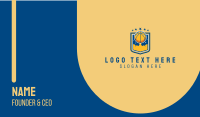 Basketball Team Emblem  Business Card Design