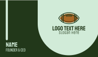 American Football Training Business Card