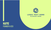 Hexagon Chat Messaging Application Business Card