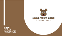 Brown Business Card example 2