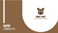 Brown Business Card example 2