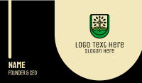 Green Eco Church  Business Card