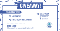 Giveaway Confetti Facebook Ad