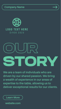 Company Story Intro Facebook Story Design