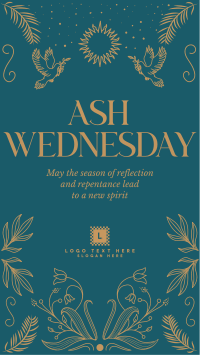 Rustic Ash Wednesday Instagram Reel