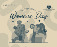 Women's Day Blossoms Facebook Post