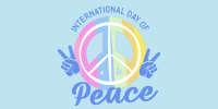 Peace Day Symbol Twitter Post