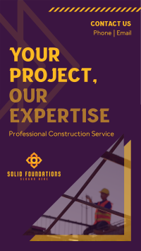 Construction Experts Whatsapp Story Image Preview