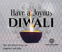 Diwali Facebook Post example 3