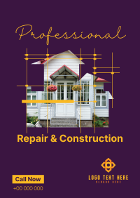 Repair and Construction Poster