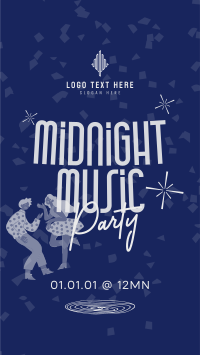 Midnight Music Party Facebook Story