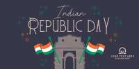 Festive Quirky Republic Day Twitter Post