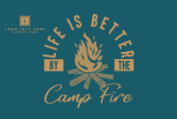 Camp Fire Pinterest Cover