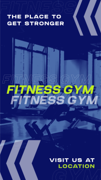 Strong Fitness Gym Instagram Reel Image Preview