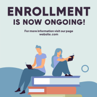 Enrollment Ongoing Instagram Post