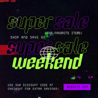 Super Sale Weekend Instagram Post