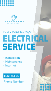 Handyman Electrical Service Facebook Story