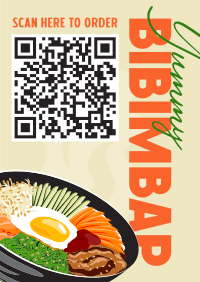 Yummy Bibimbap Flyer
