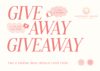 Quirky Generic Giveaway Postcard Image Preview