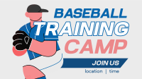 Home Run Training Facebook Event Cover Design