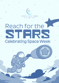 Space Week Fairytale Poster