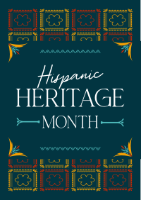 National Hispanic Heritage Month Flyer