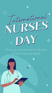 International Nurses Day Facebook Story