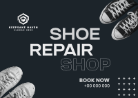 Brutalist Shoe Repair Postcard Image Preview