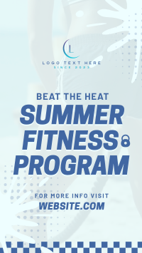 Summer Fitness Training Instagram Story