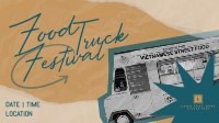 Food Truck Festival Animation