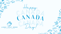 Floral Canada Day Video