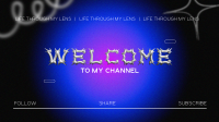 Chromatic My Channel YouTube Banner Design