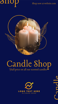 Candle Discount Instagram Story