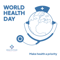 World Health Priority Day Linkedin Post Image Preview