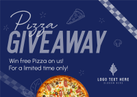 Pizza Giveaway Postcard