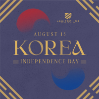 Republic Of Korea Independence Day Instagram Post example 4