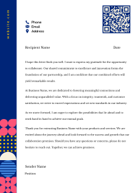 Geometric Generic Business Letterhead Image Preview