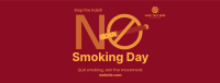 Stop Smoking Today Facebook Cover Image Preview