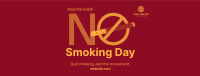 Stop Smoking Today Facebook Cover Image Preview