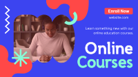 Online Education Courses Animation