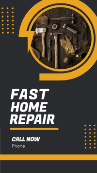 Fast Home Repair Facebook Story