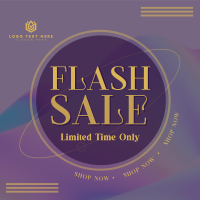 Flash Sale Discount Instagram Post