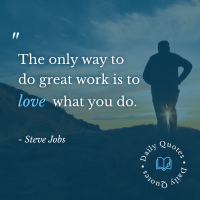 Love What You Do Instagram Post Design