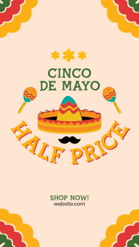 Cinco De Mayo Promo Facebook Story Design