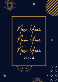 Elegant New Year Flyer