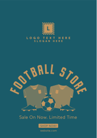 Football Merchandise Flyer