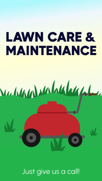Lawn Care And Maintenance Instagram Story Image Preview