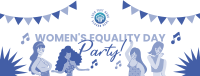 Party for Women's Equality Facebook Cover Design