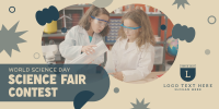 World Science Day Fair Twitter Post