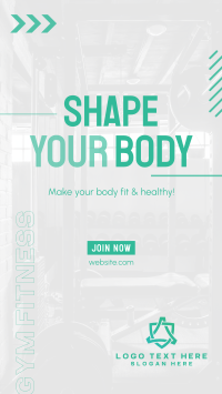 Shape Your Body Facebook Story